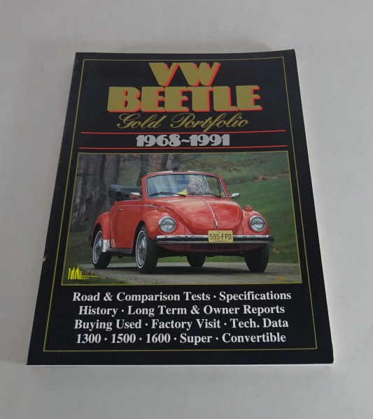 Bildband Gold Portfolio VW Käfer / Beetle von 1968-1991 Englisch