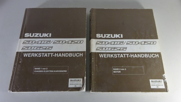 Werkstatthandbuch / Reparaturleitfaden Suzuki Grand Vitara SQ416/420/625 01/1998