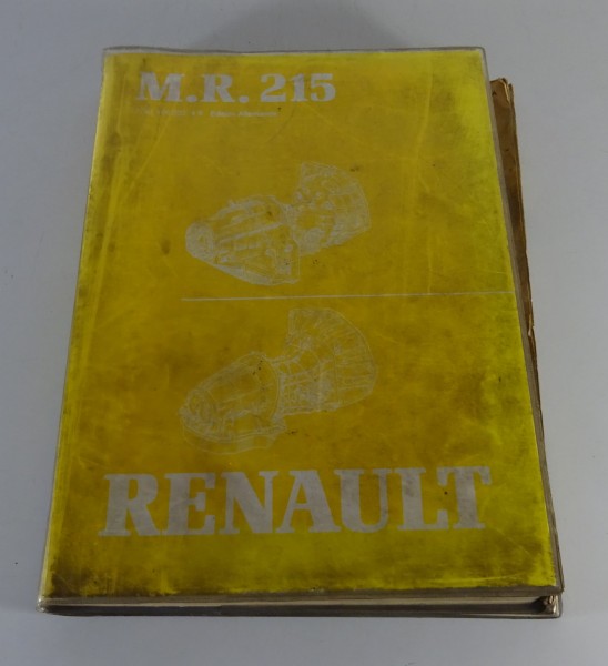 Werkstatthandbuch Renault R 5 / 12 / 16 / 15 / 17 / 18 Getriebe 4139-4141 / 1979
