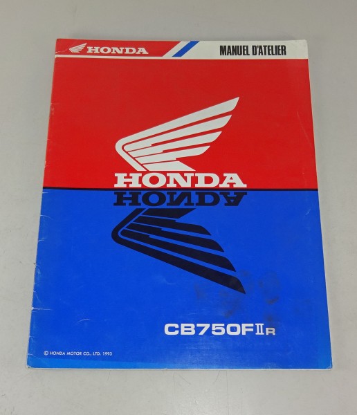 Nachtrag für Werkstatthandbuch / Manuel d'atelier Honda CB 500 Stand 1996