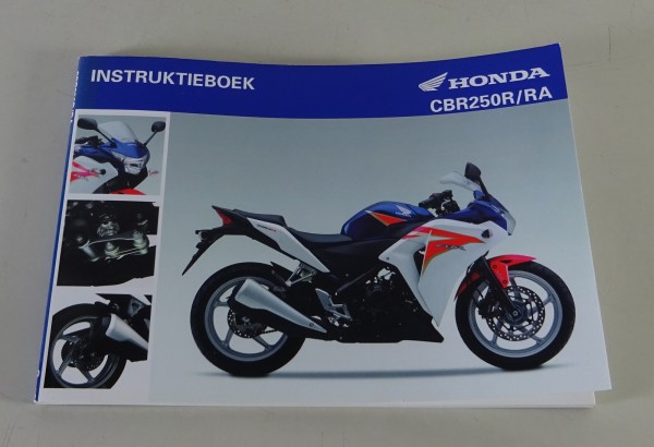 Instruktieboek / Owner´s Manual / Handbook Honda CBR 250 R / RA Stand 2010