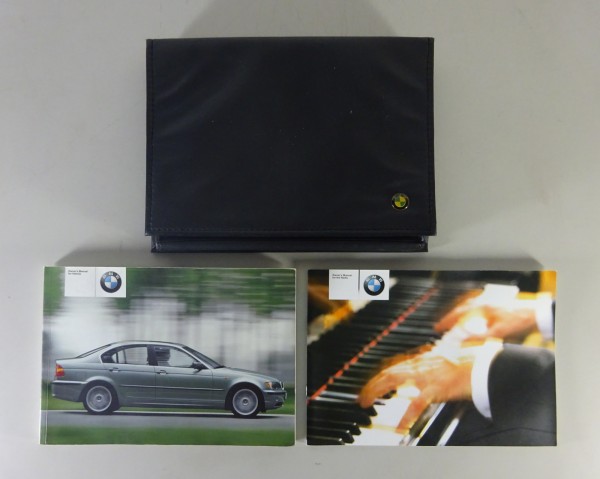 Owner's Manual + Wallet BMW 3-Series E46 Saloon 320i - 330xi from 02/2003