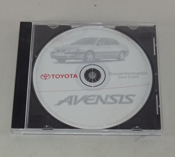 Presseinformationen / Pressefotos Toyota Avensis Stand 09/2000