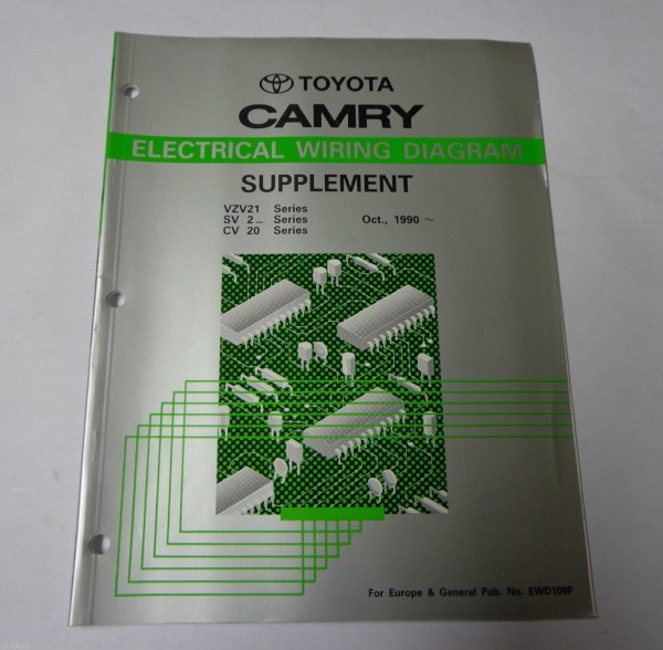 Werkstatthandbuch Elektrik / Electrical Wiring Diagram Toyota Camry ab 10/1990