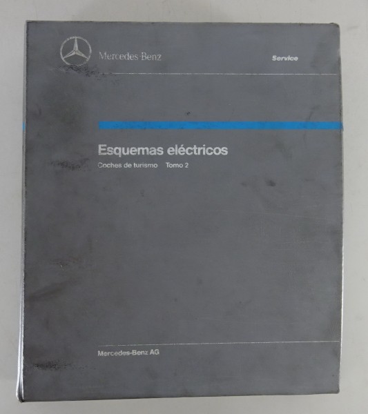 Manual de taller Esquemas eléctricos Mercedes SL R107 + S-Kl. W126 ab 1985