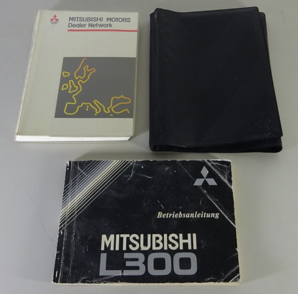 Bordmappe + Betriebsanleitung / Handbuch Mitsubishi L300 II Stand 12/1986