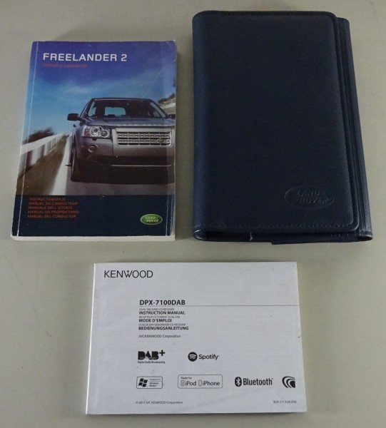 Wallet + Owner's manual / Handbook Land Rover Freelander 2 Typ LF from 2006