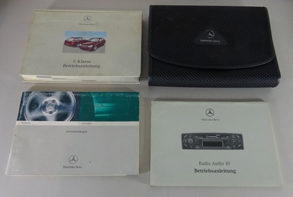 Bordmappe + Betriebsanleitung Mercedes C-Klasse W203 C180 C200 C240 von 07/2001