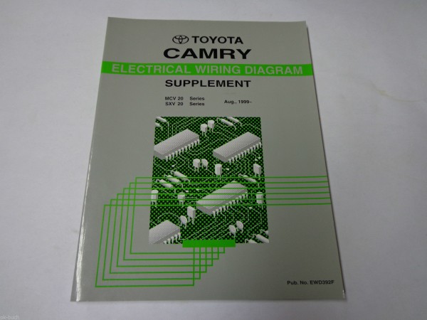 Werkstatthandbuch Elektrik / Electrical Wiring Diagram Toyota Camry, 08/1999