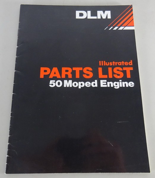 Spare Parts List / Parts Catalogue Dallim DLM 50 Moped Motor