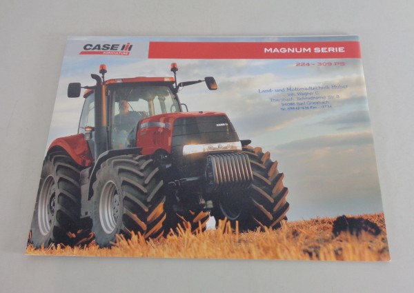 Prospekt / Broschüre Case IH Traktor Magnum Serie 225 - 310 von 05/2007