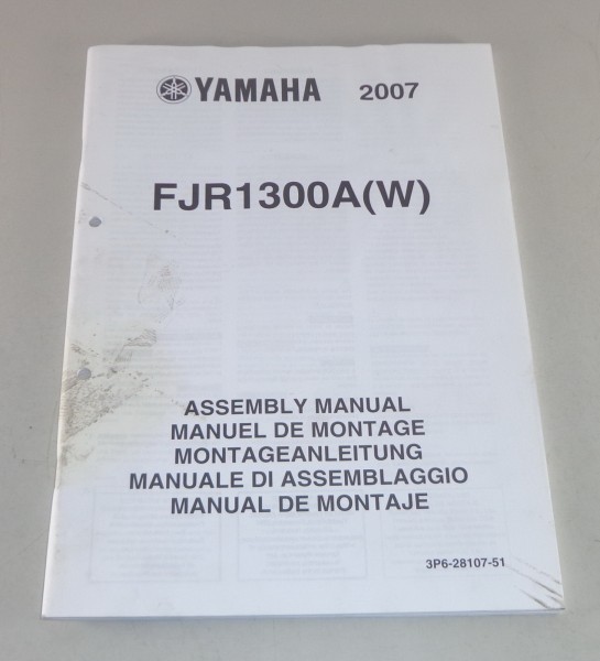 Montageanleitung / Set Up Manual Yamaha FJR 1300 A (W) Stand 2007