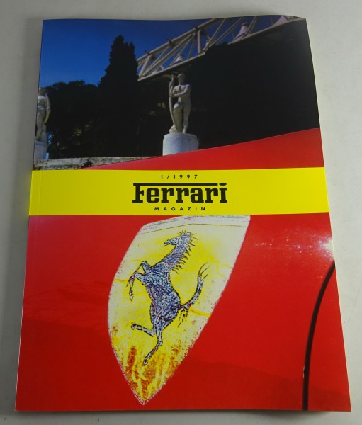 Prospekt / Zeitschrift Ferrari Magazin Nr. I/1997