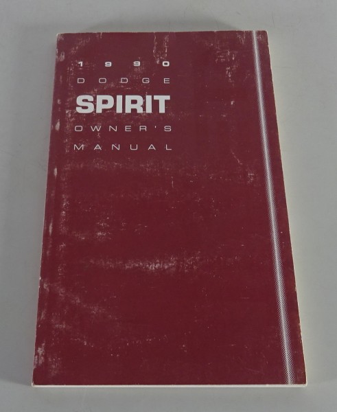 Owner´s Manual / Handbook Dodge Spirit Stand 1990