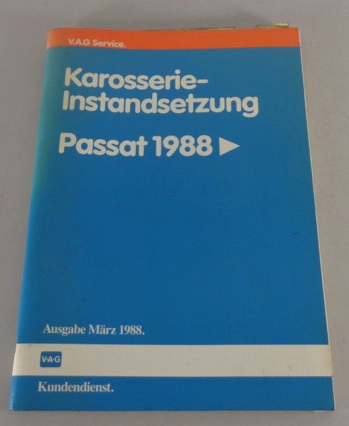 Werkstatthandbuch / Reparaturleitfaden VW Passat B3 Typ 35i Karosserie von 03/88