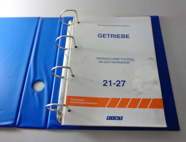 Werkstatthandbuch Fiat Getriebe für Seicento, Panda Stand 12/1997