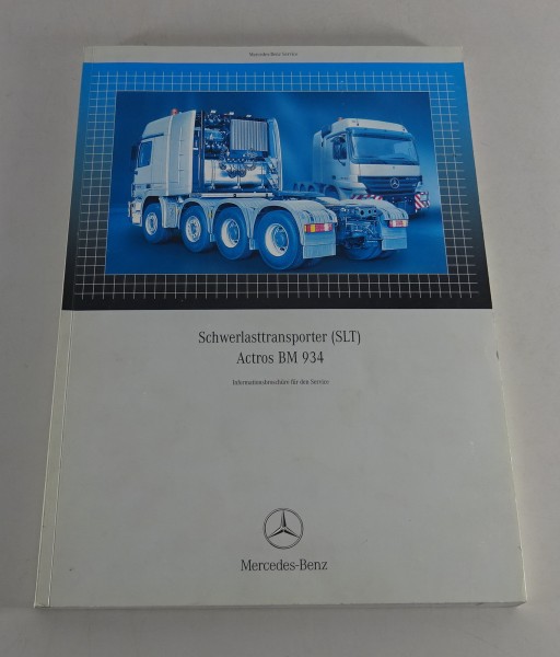 Werkstatthandbuch Mercedes Benz Einführung Schwerlasttransporter Actros von 2004