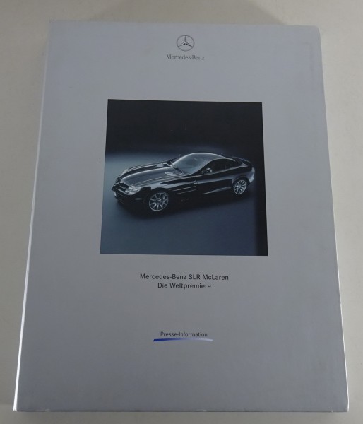 Presseinformation + Pressefotos Mercedes-Benz SLR McLaren Typ 199 Stand 09/2003