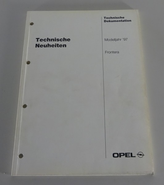 Fahrzeugvorstellung / Technische Neuheiten Opel Frontera A Modelljahr 1997