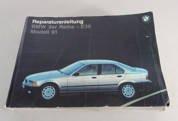 Werkstatthandbuch BMW 3er-Reihe E36 316i / 318i / 320i / 325i Stand 12/1990