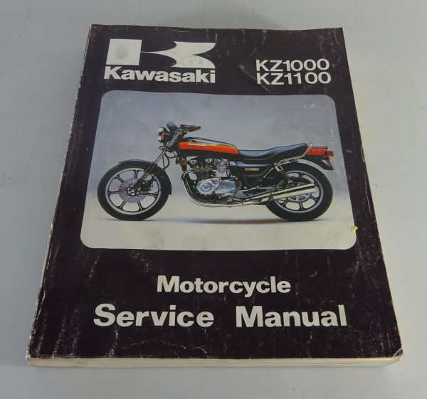 Workshop Manual / Werkstatthandbuch Kawasaki Z / KZ 1000 from 03/1985