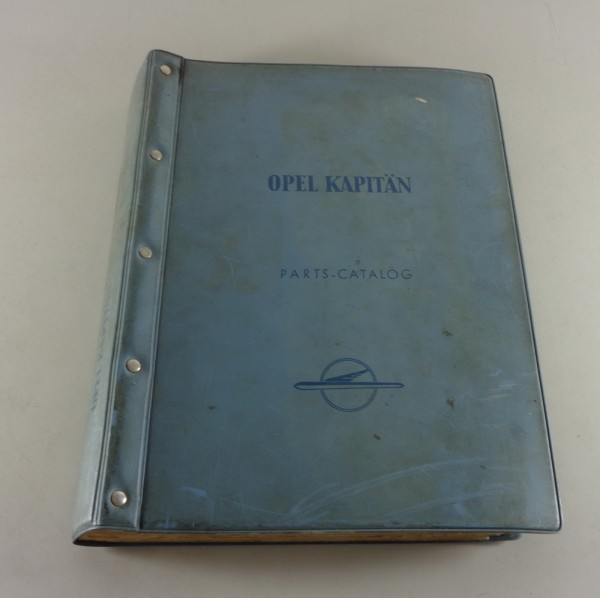 Spare Parts Catalogue Opel Kapitän P 2,5 / P 2,6 Bauj. 1959 - 1963