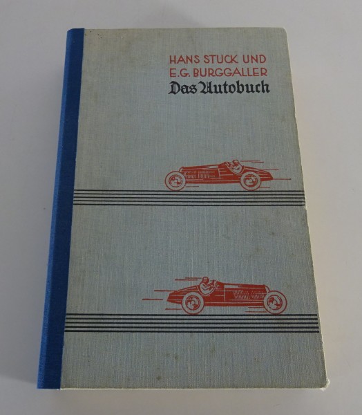 Bildband Das Autobuch von 1933, Drei Masten Verlag A.G. Berlin