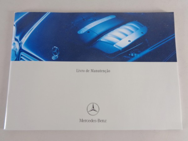 Scheckheft Mercedes Benz SLK, CLK, SL, CL, etc. auf Portugiesisch von 10/2003
