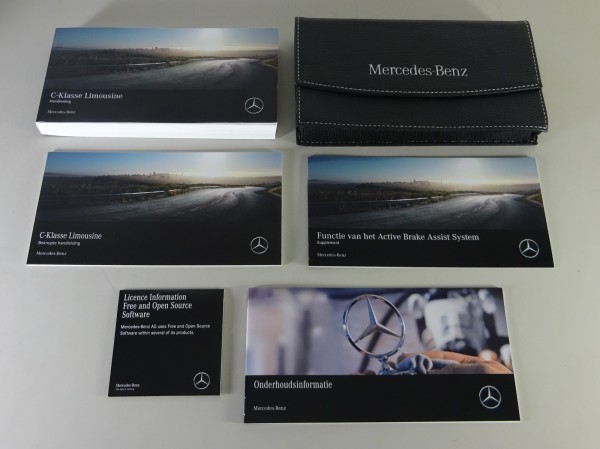 Boordmap + Handleiding Mercedes-Benz C-Klasse W206 C180 - C 300d Stand 06/2021