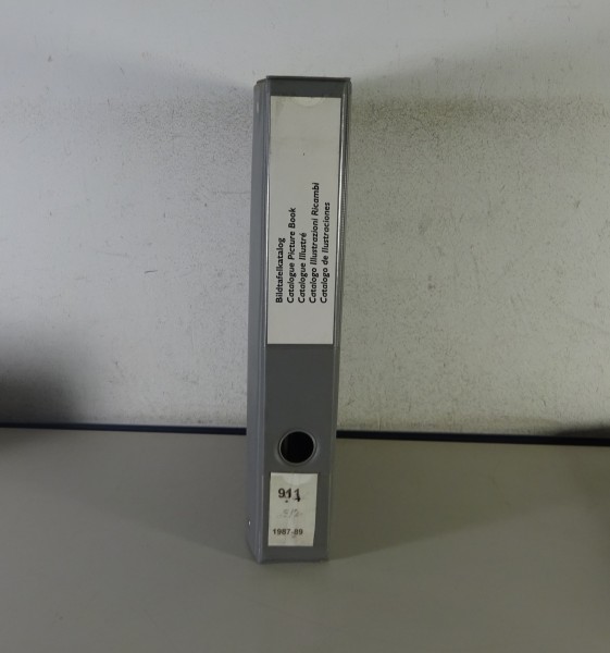 Bildkatalog / Teilekatalog für Porsche 911 G-Modell Carerra + Cabrio Bj. 87-89