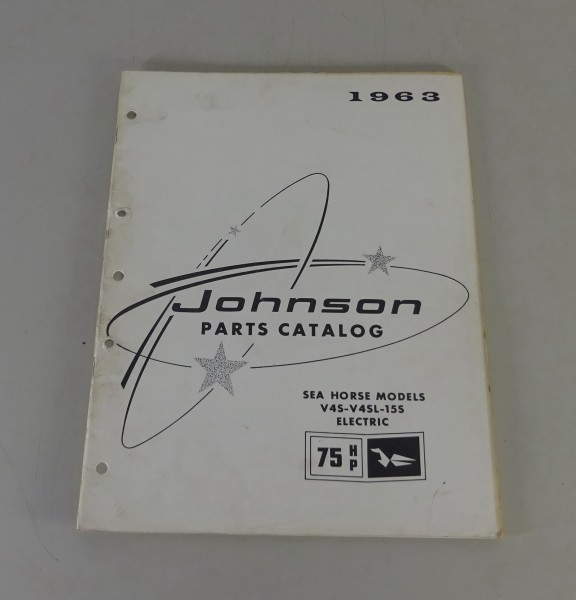 Teilekatalog OMC Johnson Outboards / Außenborder 75 PS Models Stand 09/1962