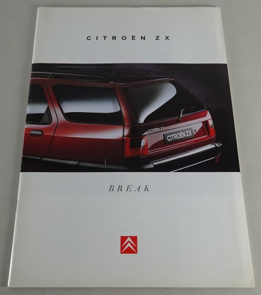 Prospekt / Brochure Citroen ZX Break Stand 07/1995