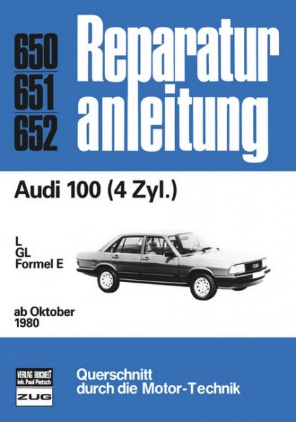 Audi 100 4 Zyl. ab Okt. 1980