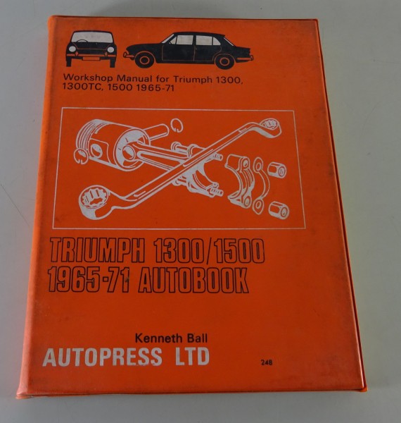 Reparaturanleitung Autobook | Triumph 1300 / 1300TC / 1500 | Baujahr 1965 - 1971
