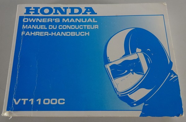 Betriebsanleitung / Handbuch Honda VT 1100 C Shadow Stand 1993