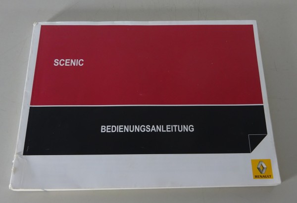 Betriebsanleitung / Handbuch Renault Scenic Typ JZ Stand 04/2010