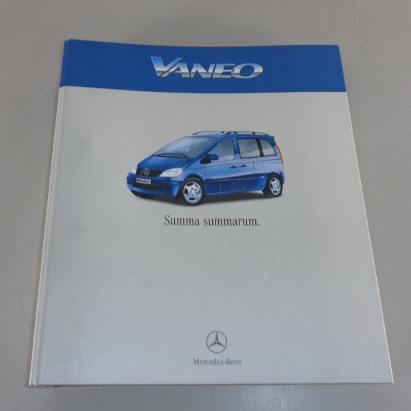 Verkäufer-Handbuch Mercedes Vaneo Typ 414 von 2001