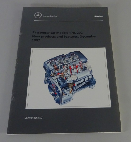 Workshop Manual Innovation Mercedes Benz R170 SLK + C-Class W202 from 12/1997