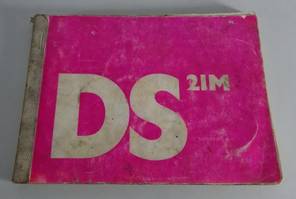 Betriebsanleitung / Handbuch Citroen DS 21 M Stand 09/1971