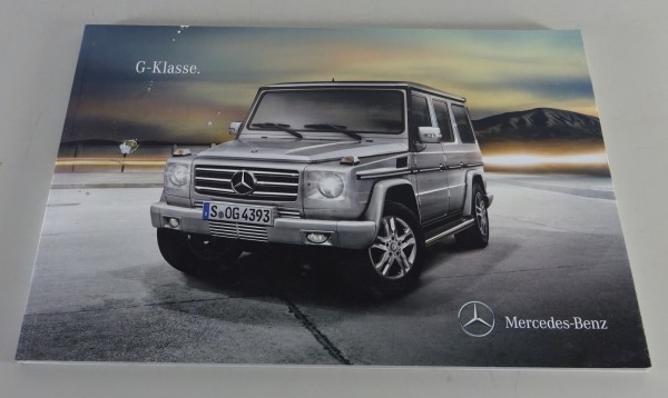 Prospekt Mercedes-Benz G-Klasse W 463 Station-Wagen / Cabrio v. 2010