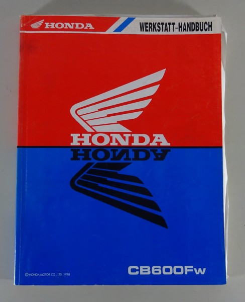 Werkstatthandbuch Honda CB 600 F Hornet Typ PC34 Stand 1998