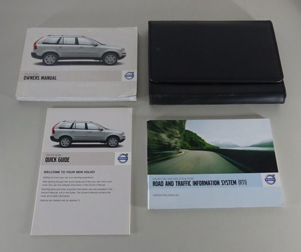 Owner's Manual / Handbook + wallet Volvo XC90 SUV Typ C from 2007