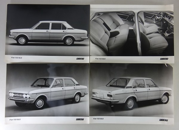 Pressefoto Fait 132 GLS - original (4 Stück) Stand ca. 1974