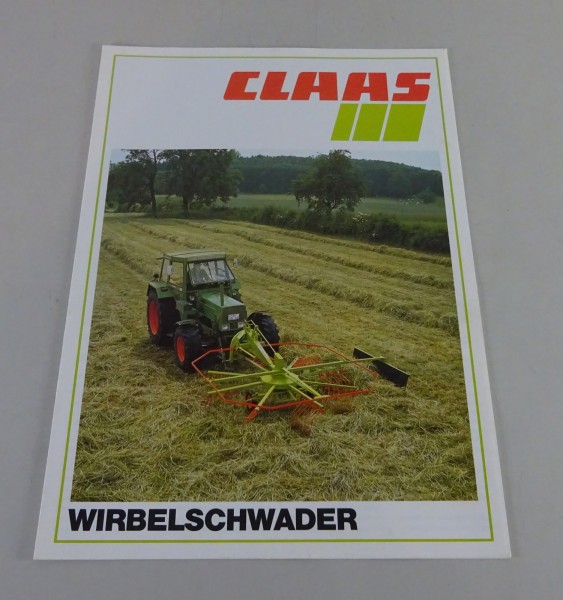 Prospekt / Broschüre Claas Wirbelschwader WS 310 U / R / S / WS 280 S v. 1983