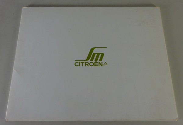 Bildermappe / Prospektmappe Citroen SM Stand 07/1970