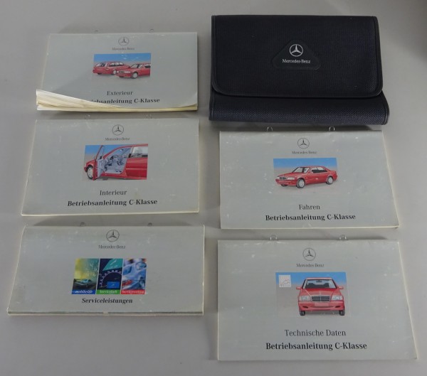 Bordmappe mit Betriebsanleitung Mercedes Benz C-Klasse W202 Stand 01/1999