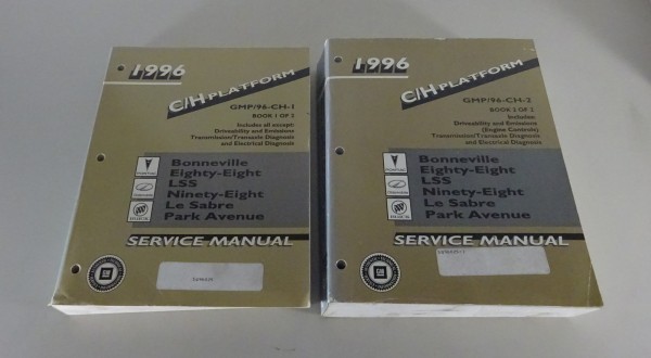 Workshop Manual / Service Manual Pontiac / Oldsmobile / Buick from 1996