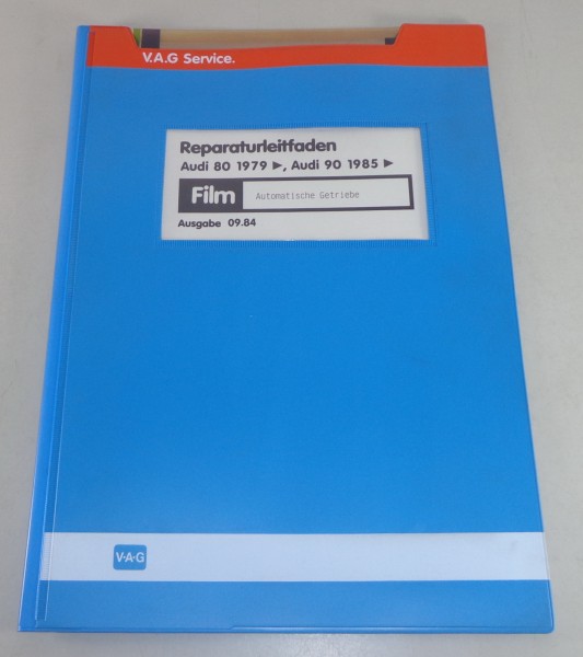 Werkstatthandbuch Microfich Audi 80 / 90 B2 Automatisches Getriebe Stand 09/1984