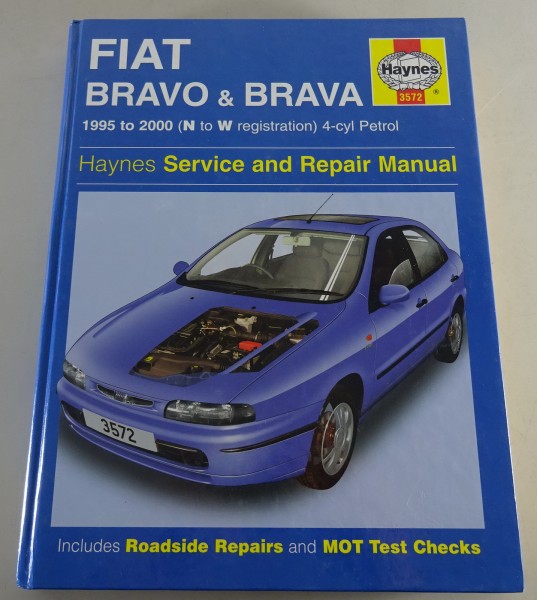 Haynes Reparaturanleitung Fiat Bravo / Brava 4 Zylinder Benziner Stand 2000