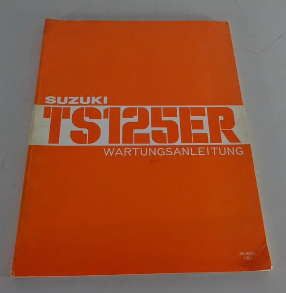 Werkstatthandbuch Suzuki TS 125 ER von 08/1979